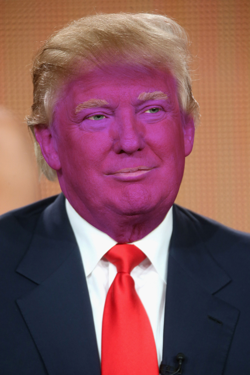 Donald “You’re Turning Violet, Violet” Trump